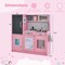 Wooden Pretend Play Kitchen Set for Toddlers, Boys & Girls Ages 3-6 with Cooking Accessories